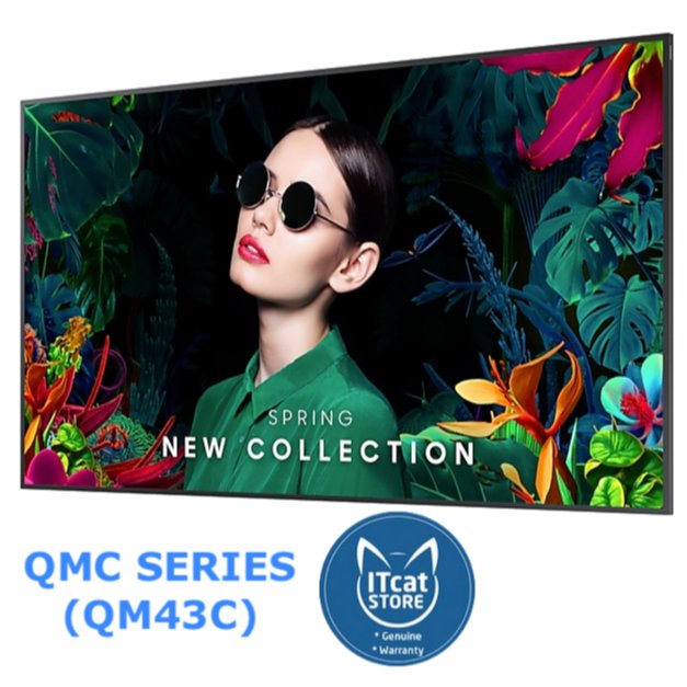 🗣NEW SAMSUNG 43’ UHD BUSINESS DISPLAY+SMART SIGNAGE (QM43C) | 24HOURS /7DAYS + WiFI -3 YEARS MALAYSIA WARRANTY