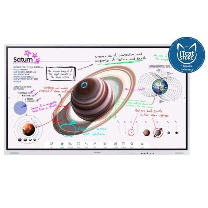 SAMSUNG 55" Interactive Display WMB Flip Pro (LH55WMBWBGCXXS) -3 YEARS MALAYSIA WARRANTY
