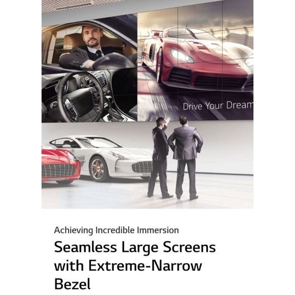 🗣NEW LG 49' FHD VIDEO WALL DISPLAY (49VM5E) | 1.8mm BEZEL TO BEZEL | 24/7DAYS -3 YEARS MALAYSIA WARRANTY