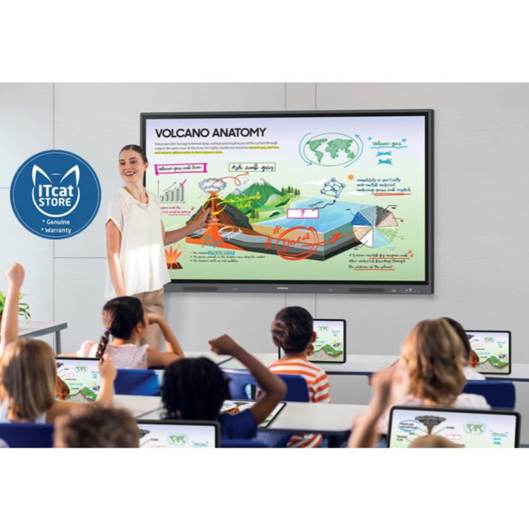 🗣NEW 75' SAMSUNG INTERACTIVE BOARD (WA75D) for EDUCATION | ANDROID OS +WiFI +BUILT-IN SPEAKER -3 YEARS MALAYSIA WARRANTY