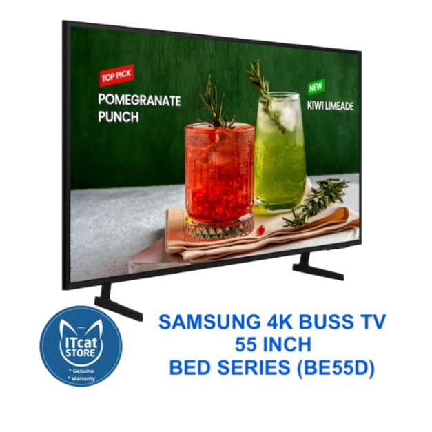 🗣NEW SAMSUNG 55’ BUSINESS TV (BE55D) | 4K DISPLAY/16HOURS/7DAYS/WiFI+ MOBILE APP-3 YEARS MALAYSIA WARRANTY