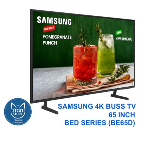 🗣NEW SAMSUNG 65’ BUSINESS TV (BE65D) | 4K DISPLAY/16HOURS/7DAYS/WiFI+ MOBILE APP-3 YEARS MALAYSIA WARRANTY