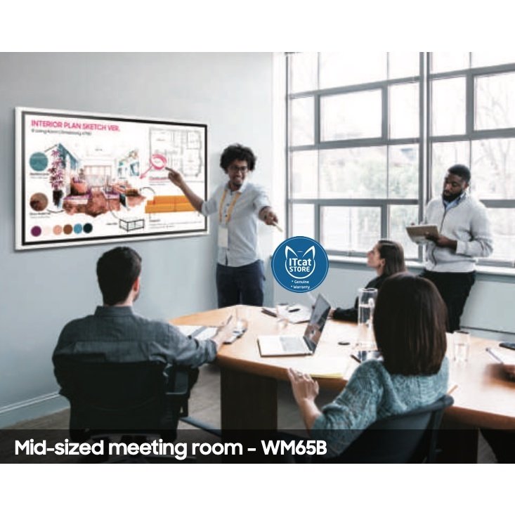 PROMO NEW 65' SAMSUNG FLiP PRO (WM65B) INTERACTIVE TOUCH DISPLAY | WiFI/BT+BUILT-IN SPEAKER -3 YEARS MALAYSIA WARRANTY
